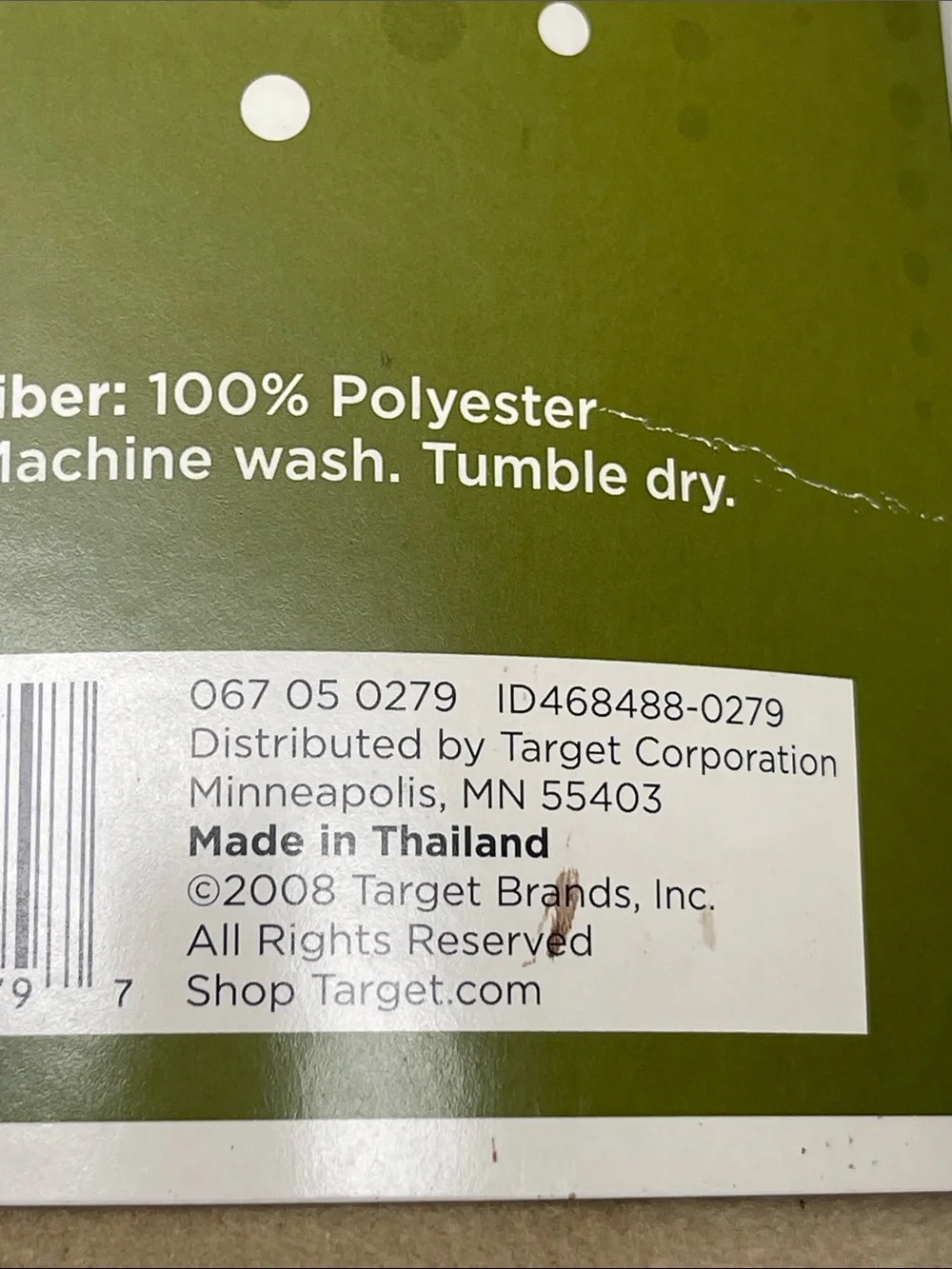 Target Birchwood Chalet Beige and Red Holiday Throw. NEW